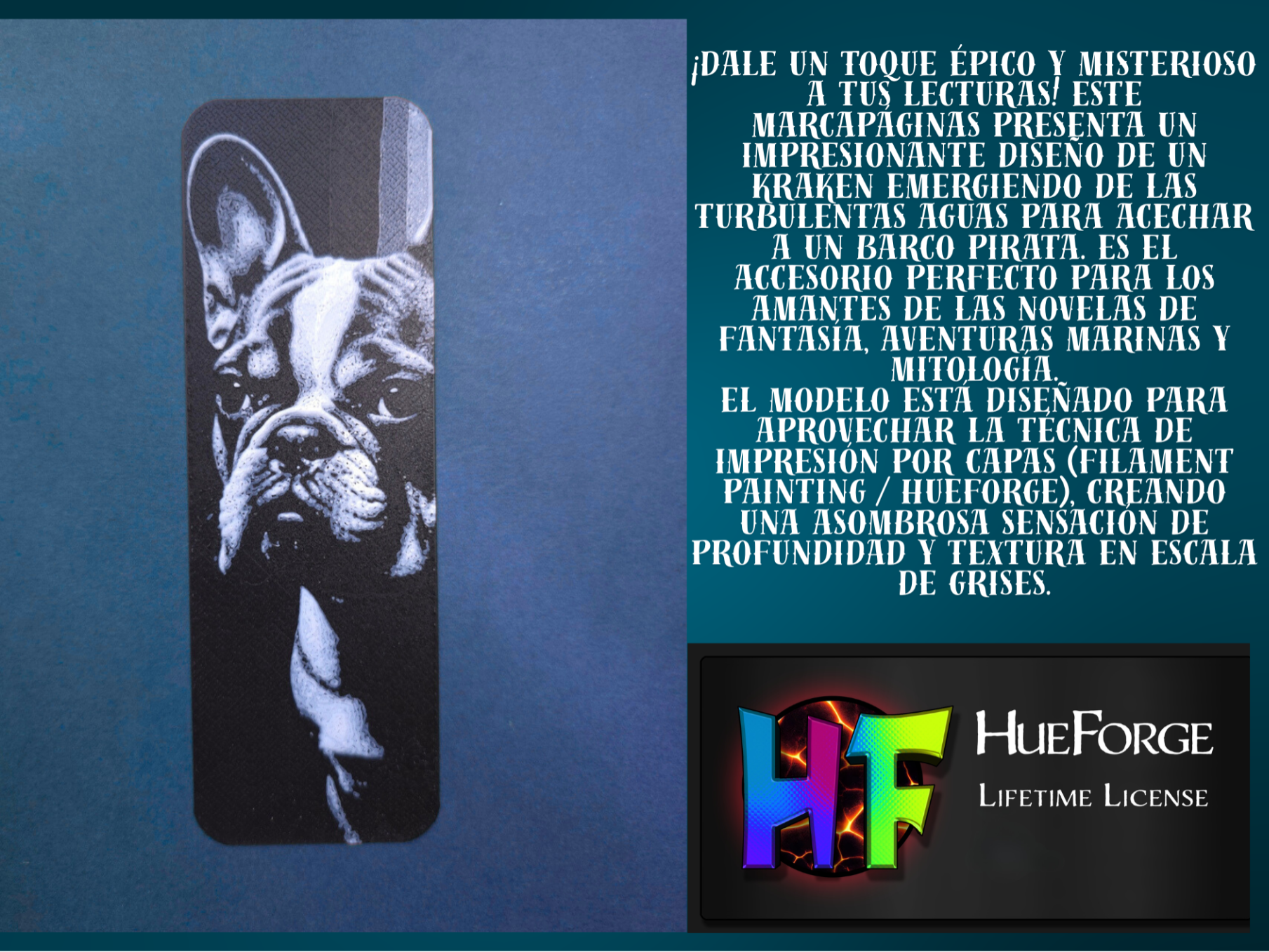 Bookmark French Bulldog  v2
