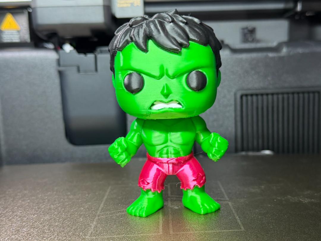 Hulk_Funkopop_style. Multipart PRINT and AMS - 1