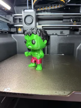 Accesorio para impresora 3D: Hulk_Funkopop_style. Multipart PRINT and AMS — vista de referencia 3