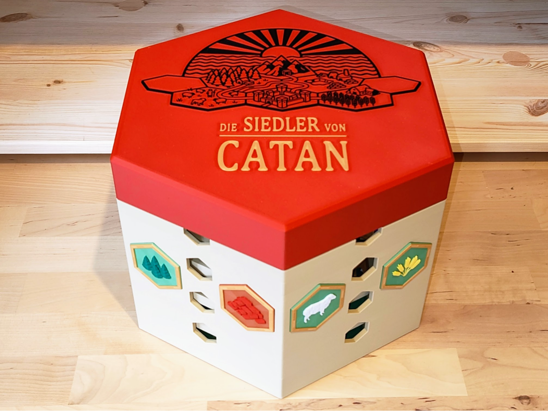 Aufbewahrungsbox "Siedler von Catan"-Spiel