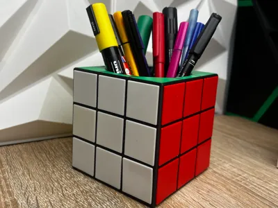Holder pen Rubik Cube