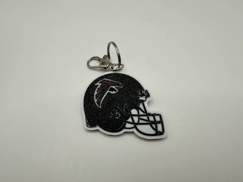 Atlanta Falcons Helmet Keychain