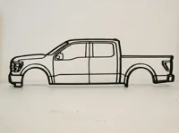 Silhouette murale Ford F-150 — photo 2