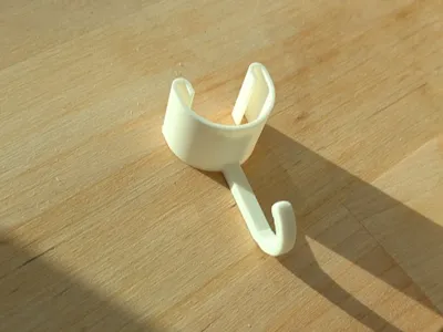 Krokfjorden hook (IKEA shower basket)