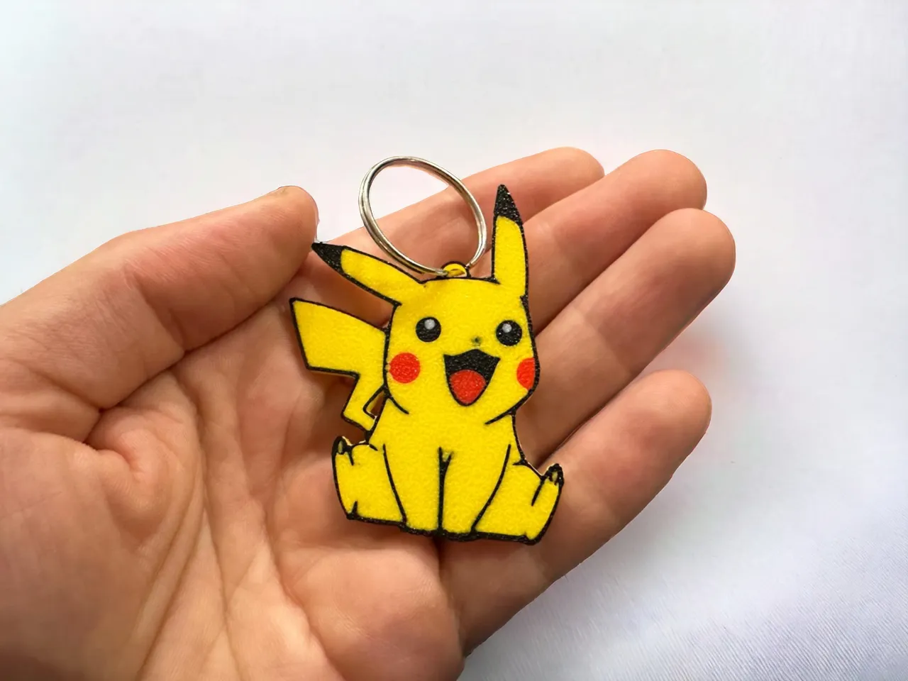 Pokemon Pikachu keychain view 2