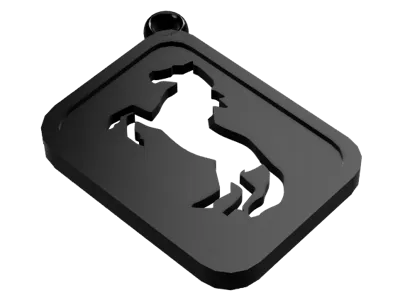 Horse Keychain