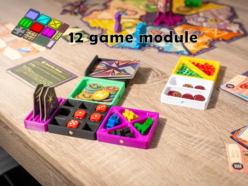 12 modules de jeu