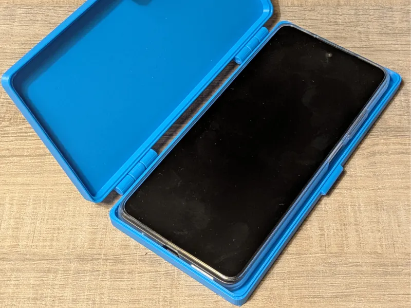 Phone protection box rounded corners