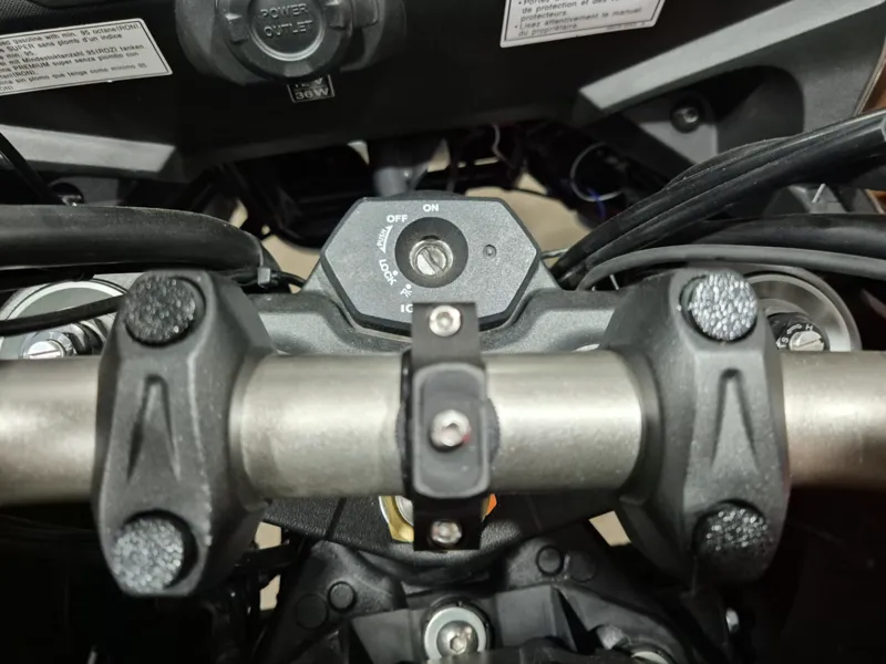 Allen screw cover for Suzuki handlebars