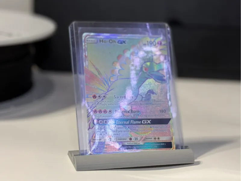 Trading Card Display Stand