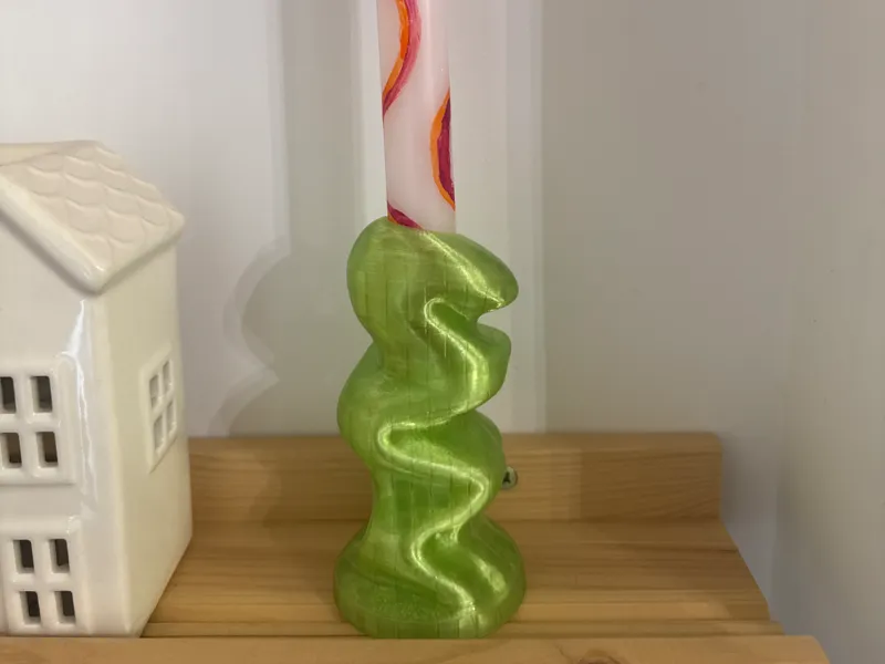 Candelabro organico / portavela 1