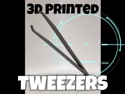 3d Printed Tweezers - Less than 2 grams!
