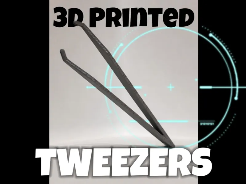 3d Printed Tweezers - Less than 2 grams!