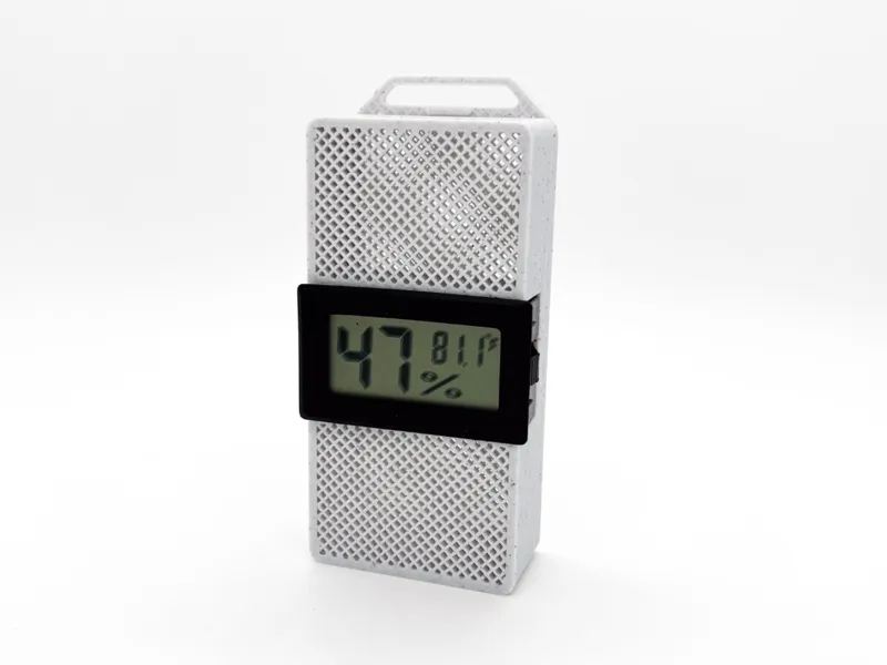 SPILLPROOF AMS Desiccant - Rectangle Hygrometer