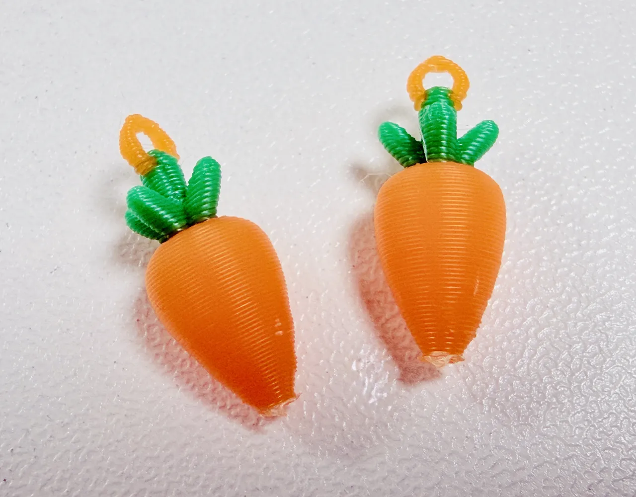 Cute Carrot Earrings - Kawaii Spring Jewelry view 2
