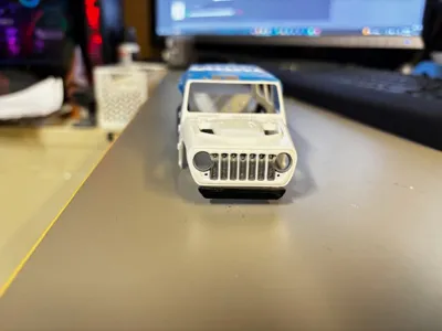SCX30 Font Bumper - Jeep