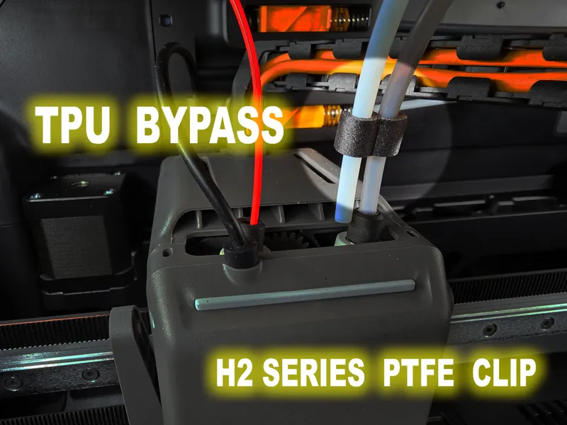 H2 Series Dual PTFE Clip (for TPU & Dual-Nozzle)