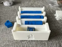 Organiseur pour le jeu Root avec meeples de faction gravés — photo 1