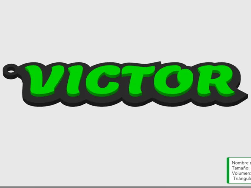 Llavero victor, Key Ring victor
