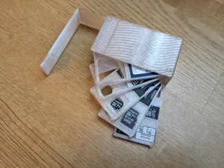 Flip & Clip SD Card Organizer