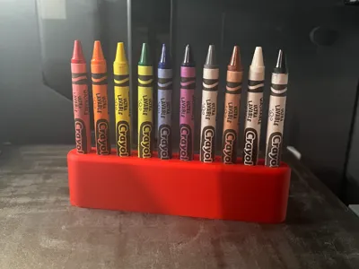 10 Crayon Holder