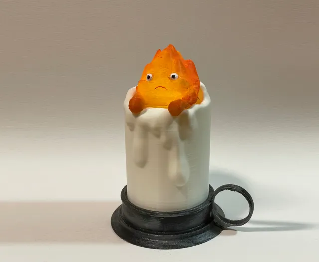 Calcifer Candle tealight