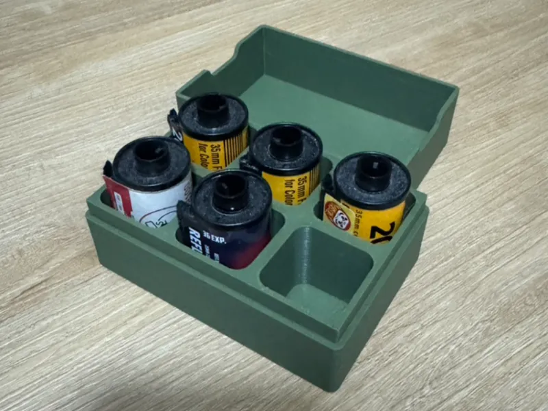 Film storage boxes (adjustable quantity)
