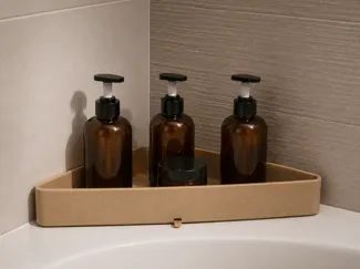 Organizador de Baño Esquinero con Drenaje