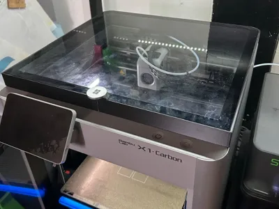 Bambu Lab X1C glass riser