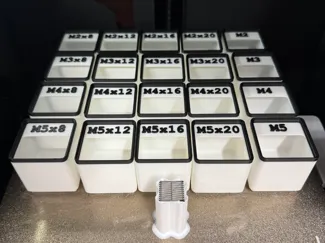 Metric Bolt Bin for Schubox 6U