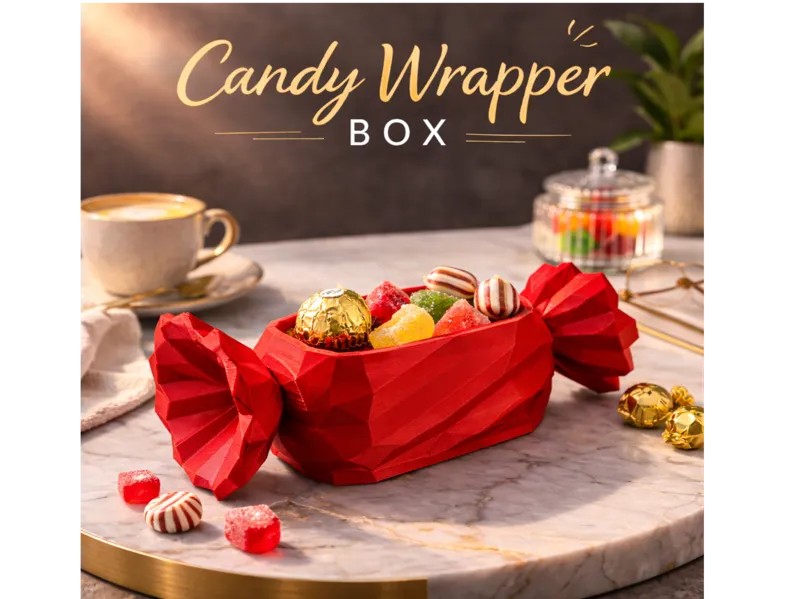 Candy Wrapper Box
