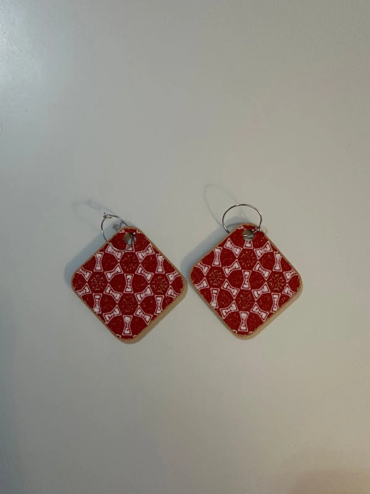 Tile Flower Earrings view 4