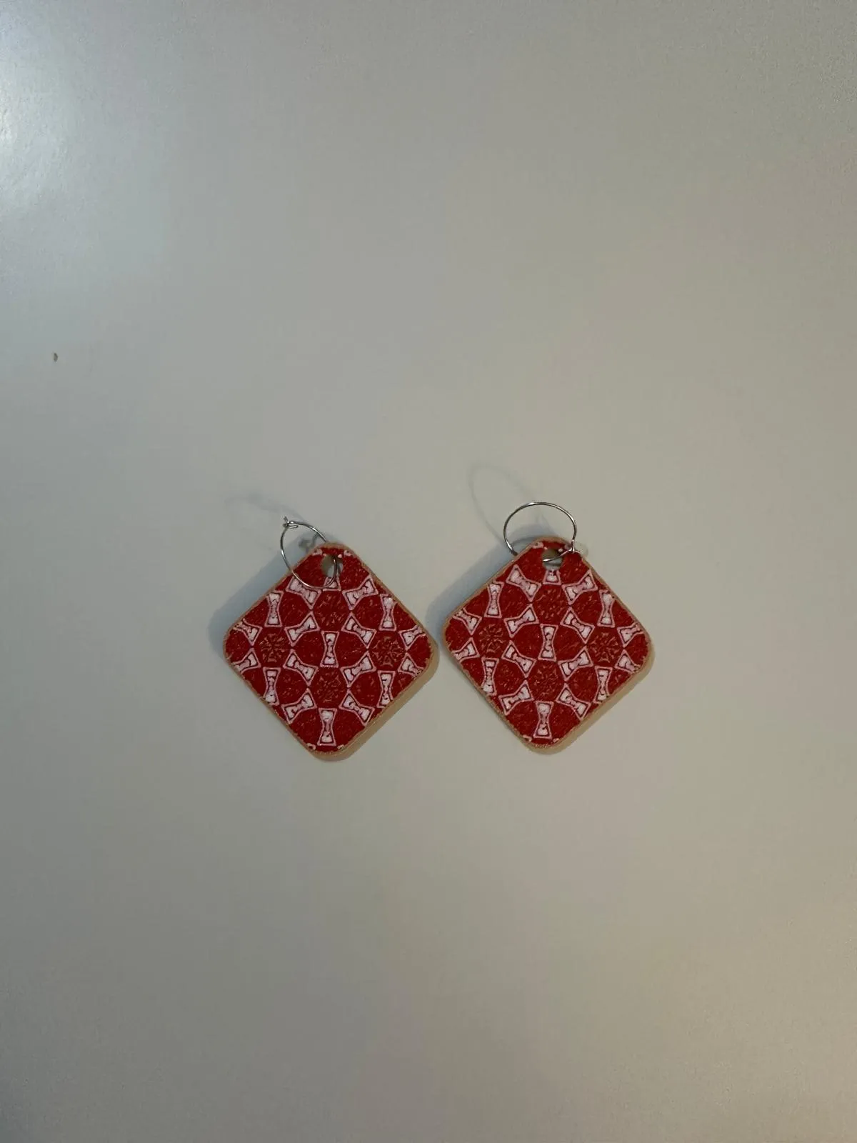 Tile Flower Earrings view 3