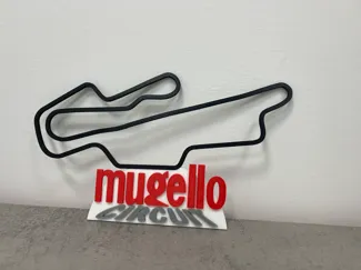 mugello circuit silhouette