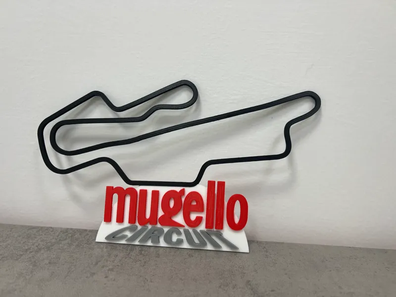 mugello circuit silhouette