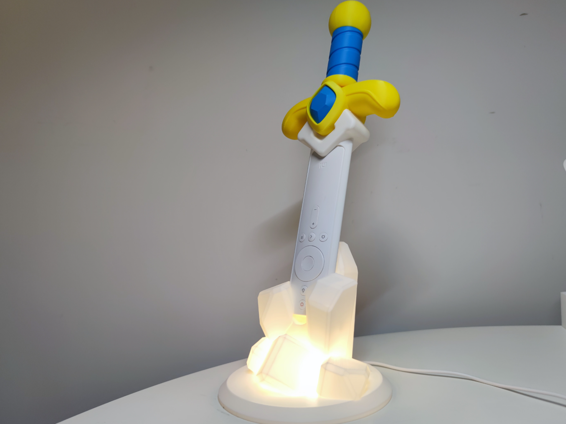 Miniatura 1 do modelo 3D 灯光底座（适用小米遥控器小宝剑）