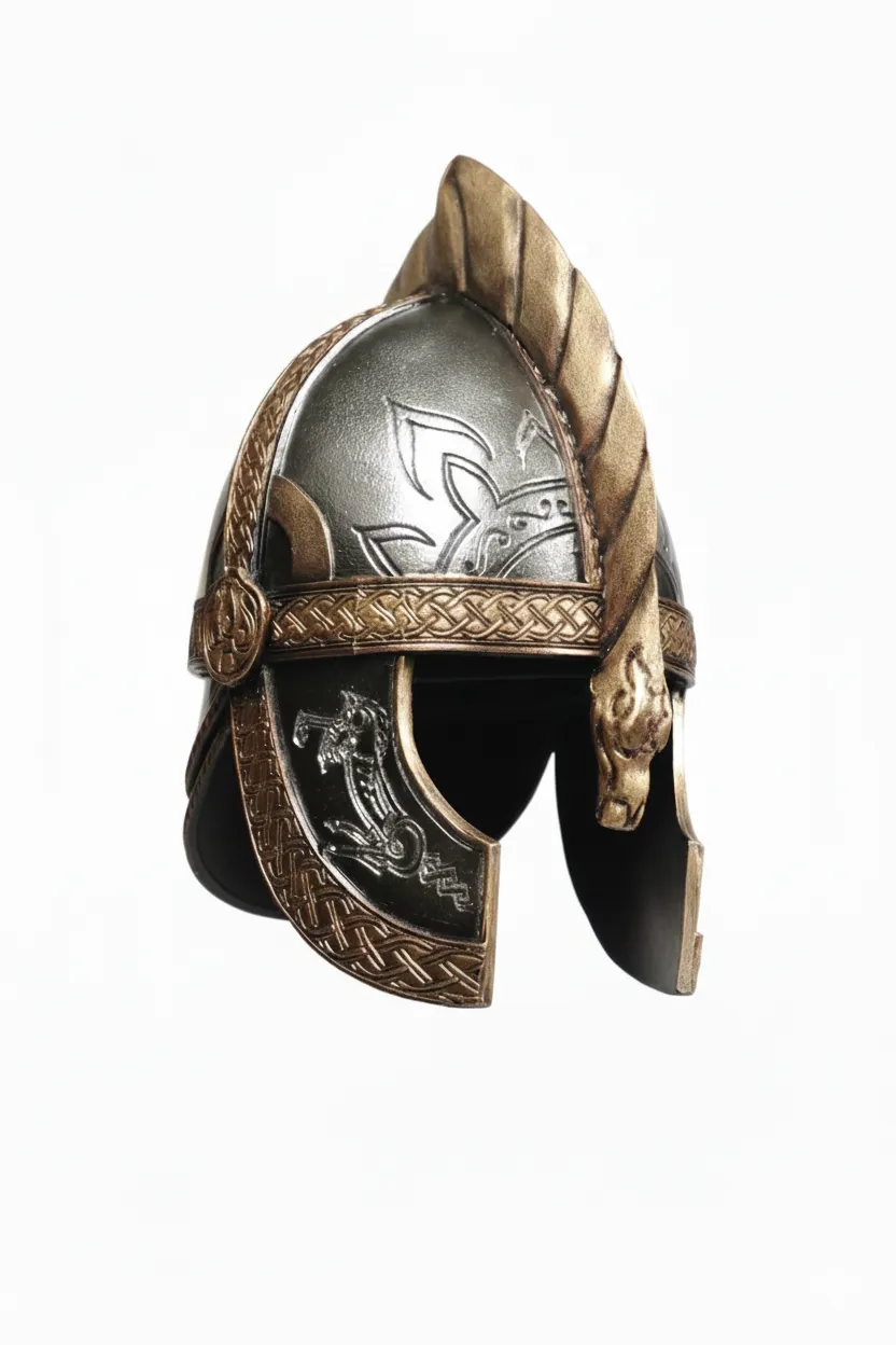 Özel Tasarım Éomer'in Miğferi Dekoratif Figür Koleksiyonluk Süs