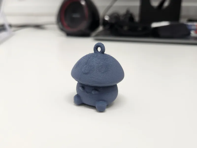 Mushroom Keychain