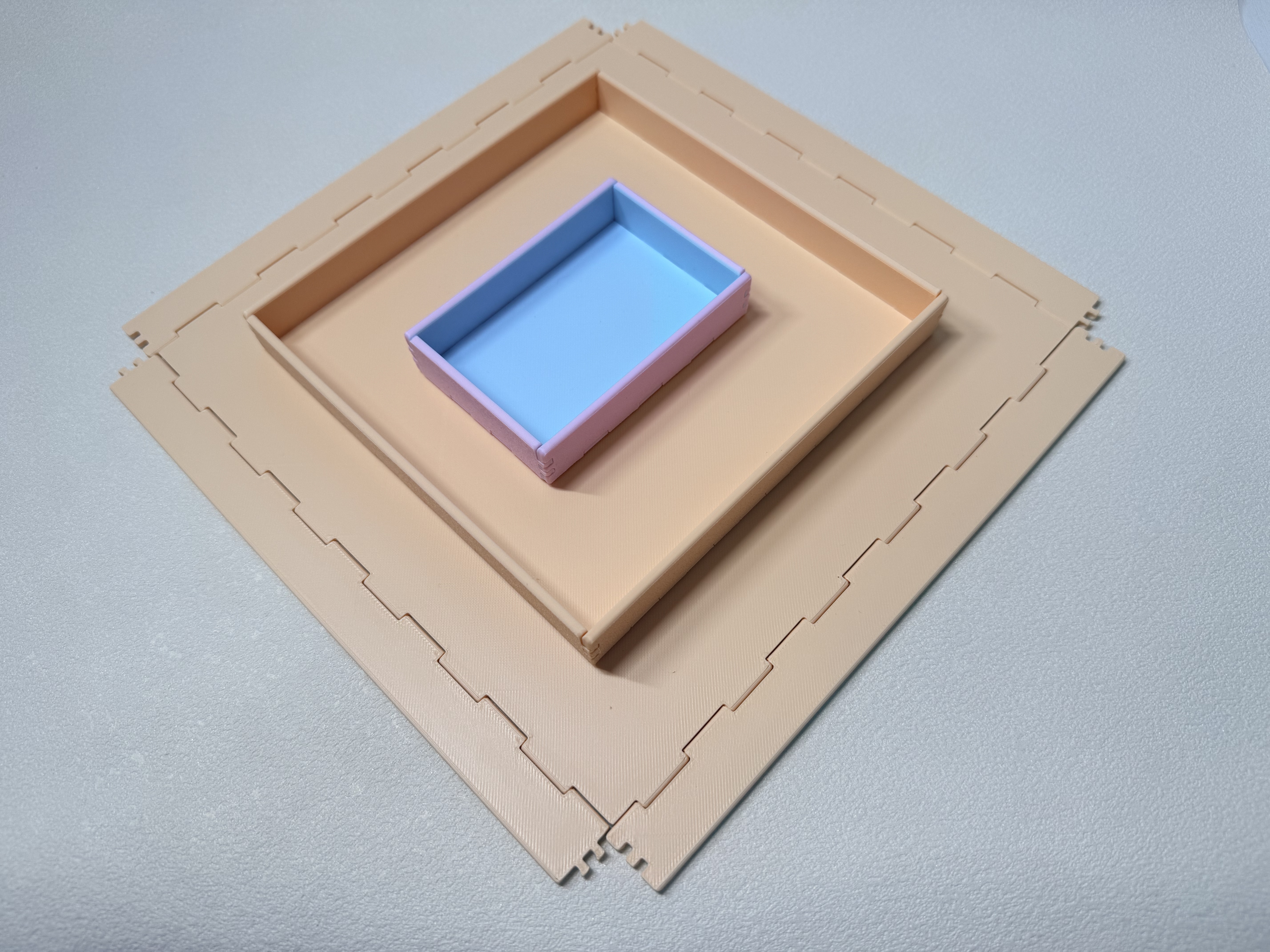 Miniatura 2 do modelo 3D 可折叠收纳盒