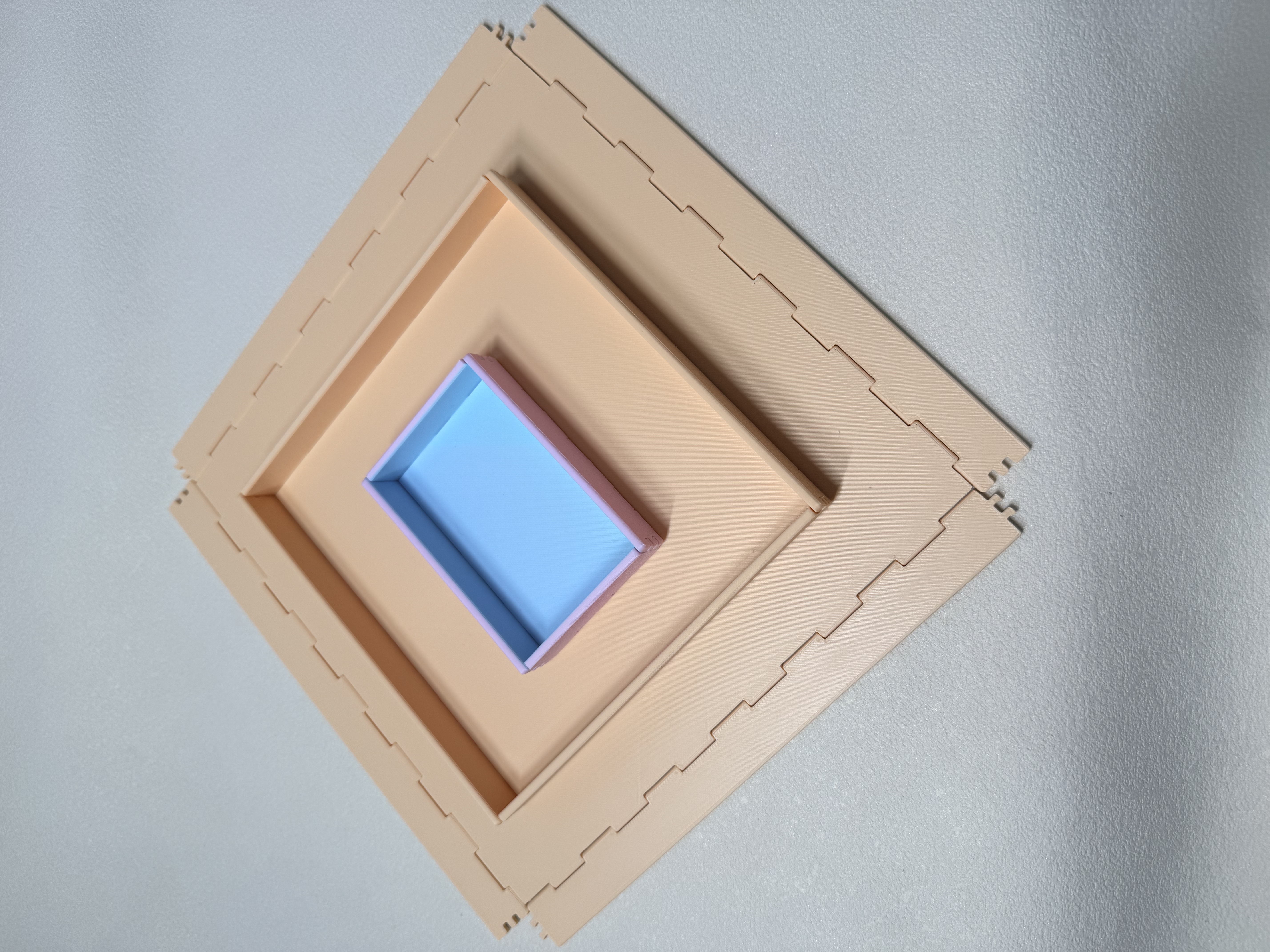 Miniatura 5 do modelo 3D 可折叠收纳盒