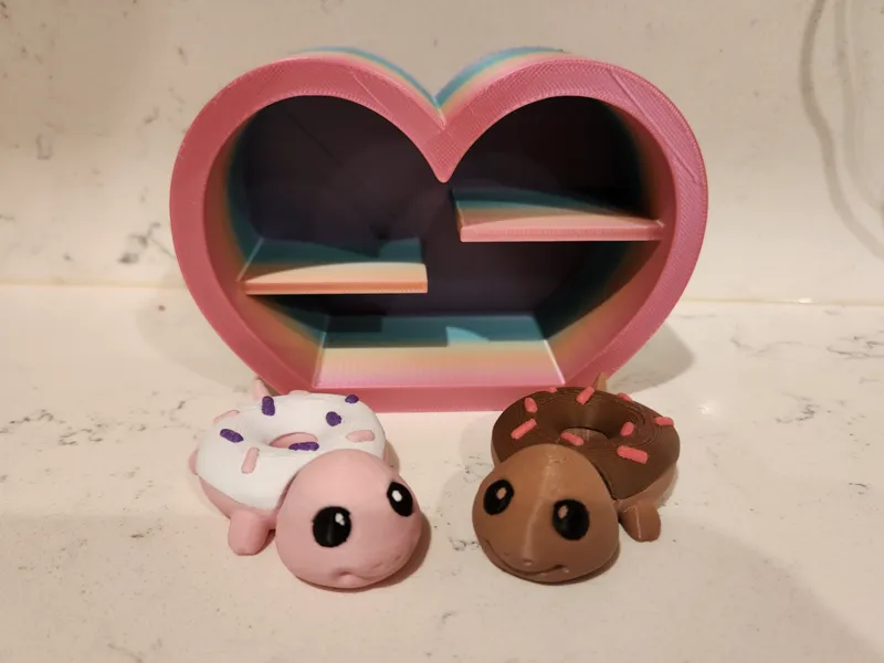 Donut Turtle Mini – Chocolate & Cherry Edition