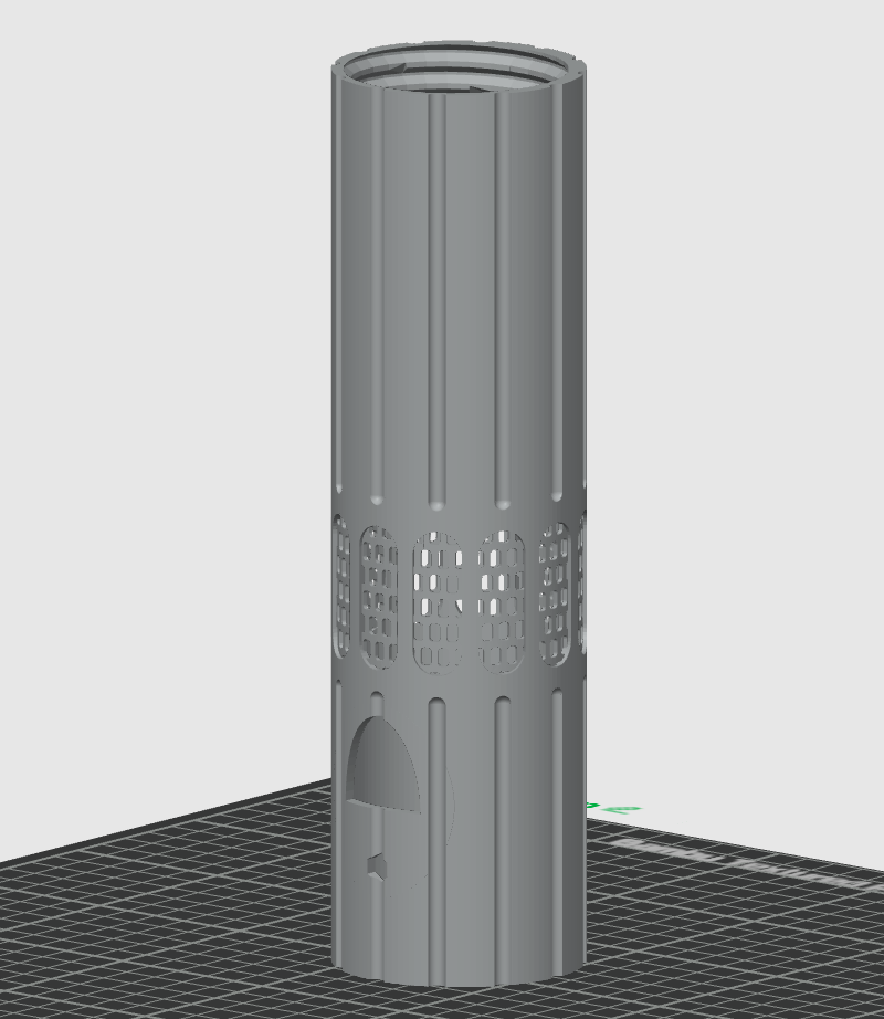 Miniatura 2 do modelo 3D Modular Bird feeder