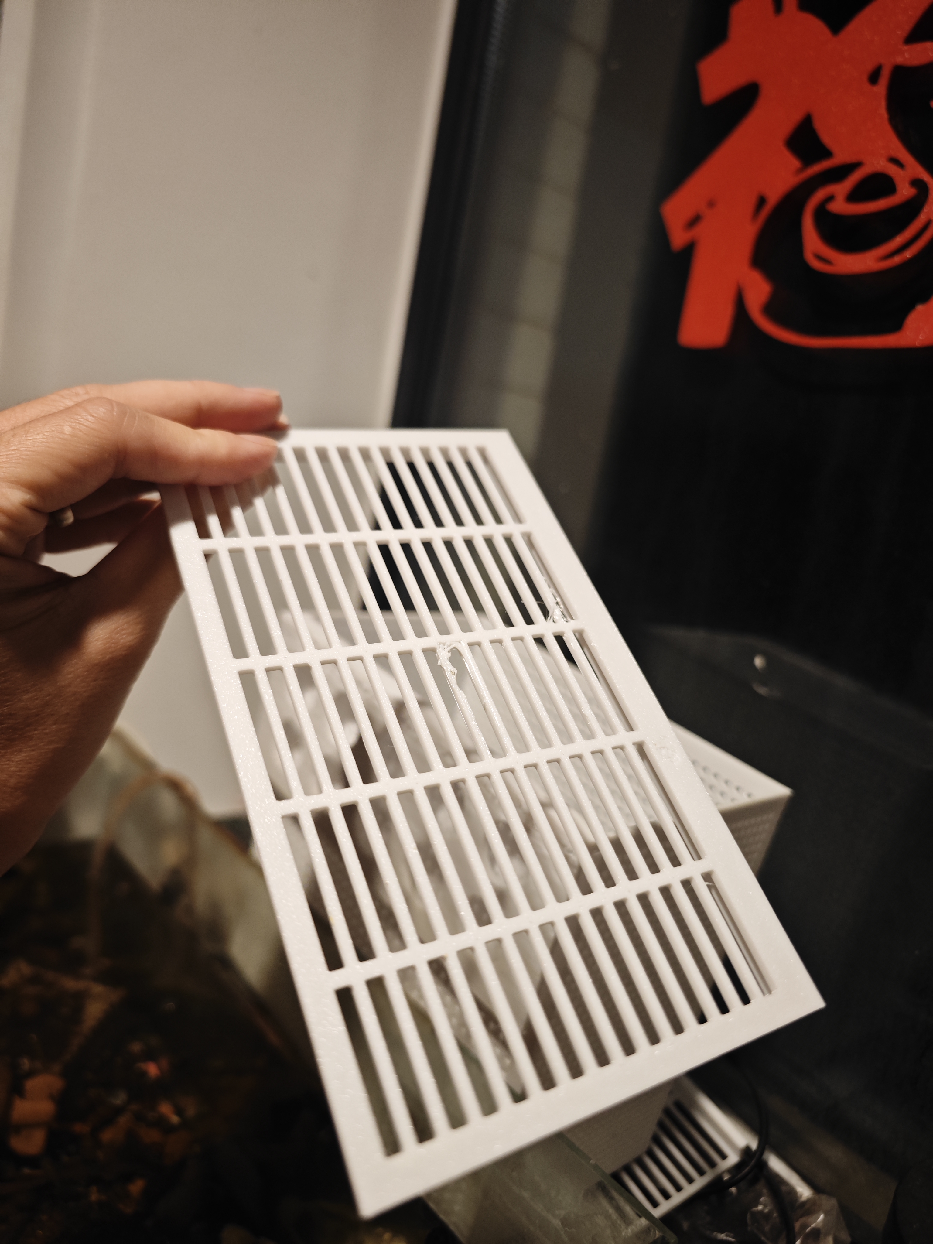 Miniatura 2 do modelo 3D 小鱼繁殖隔离盒，孔雀鱼繁殖隔离盒