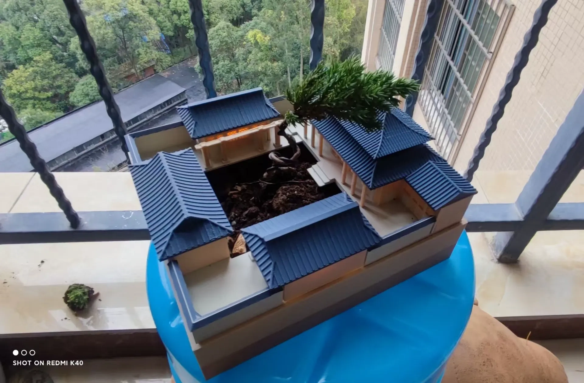 Miniatura 2 do modelo 3D 国风-深山古刹