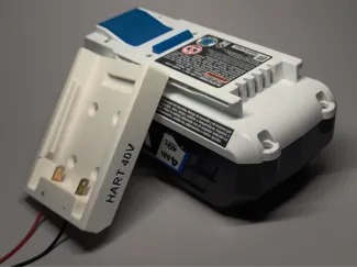 Hart 40v Battery Mount and Power Tap