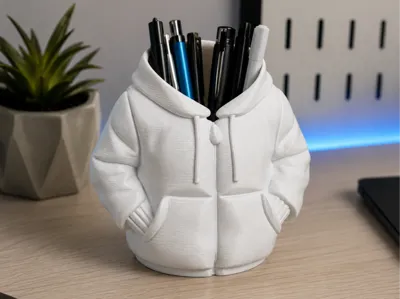 Hoodie Penholder - Desk Organizer