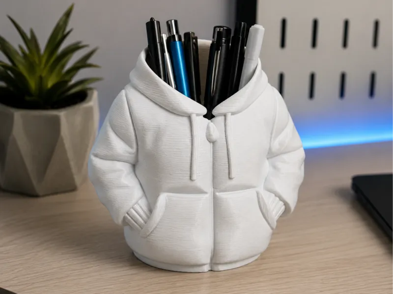Hoodie Penholder - Desk Organizer