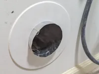 Cache intérieur pour bouche d'aération de sèche-linge 4 pouces — photo 2