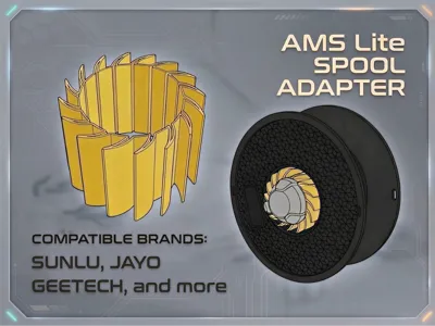 Ams Lite spool adapter (Sunlu, JAYO, GEETECH...)