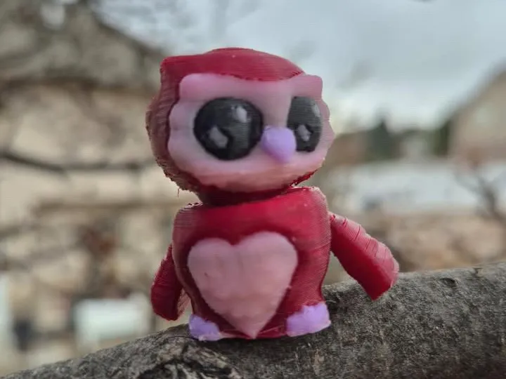 Valentine Articulated Owl